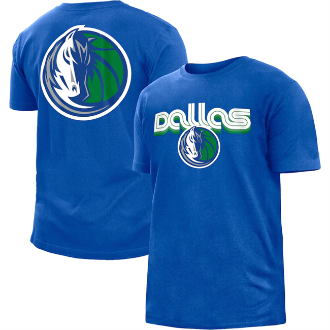 Men's Dallas Mavericks Blue City Edition T-Shirt